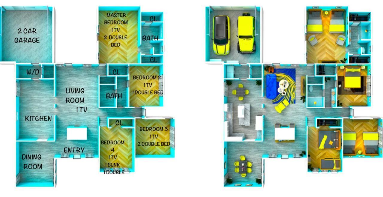 Pool House, 20 Minutes From Dt 4Bdr For 10 Guests - Winkleman Vila Houston Exterior foto
