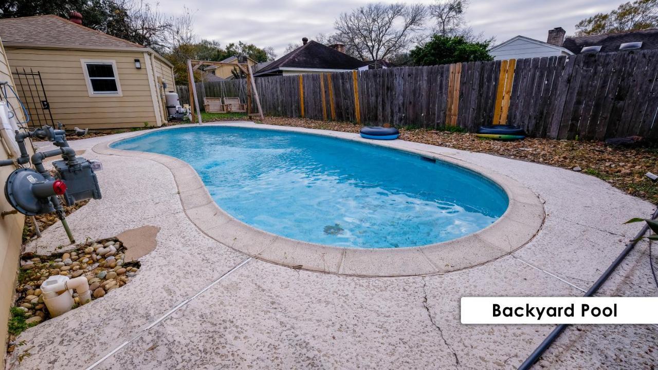 Pool House, 20 Minutes From Dt 4Bdr For 10 Guests - Winkleman Vila Houston Exterior foto