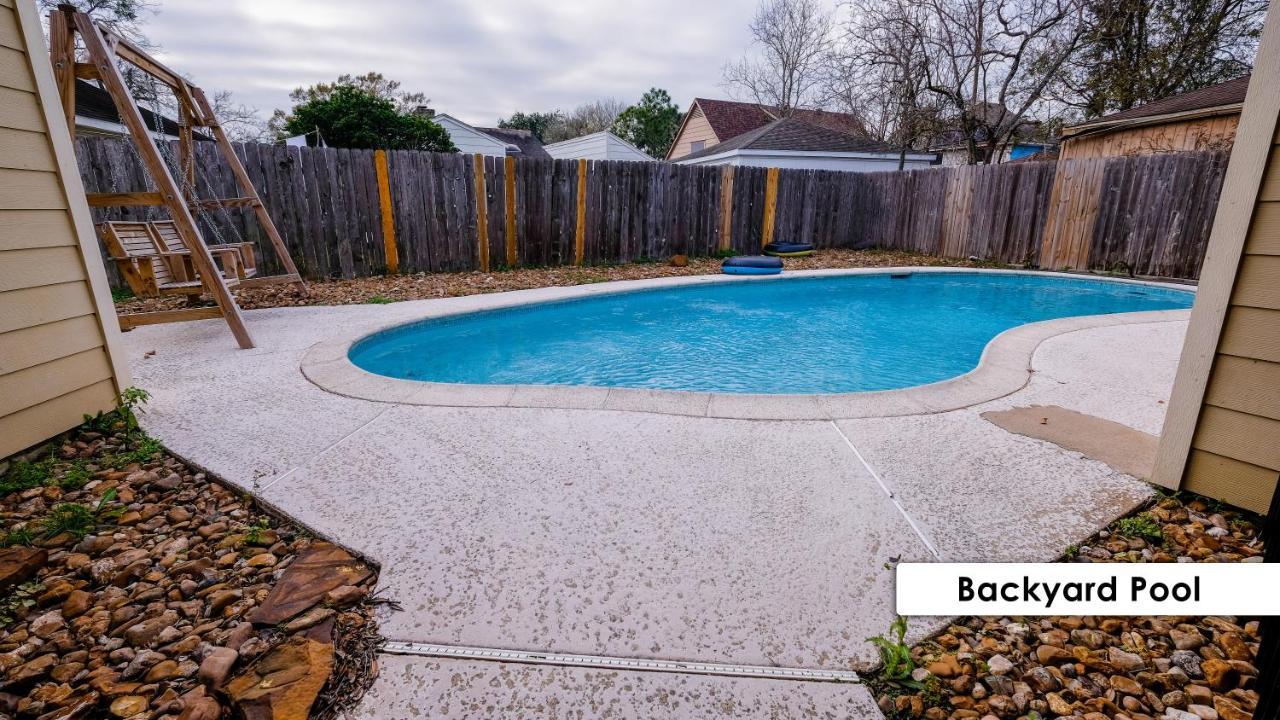 Pool House, 20 Minutes From Dt 4Bdr For 10 Guests - Winkleman Vila Houston Exterior foto